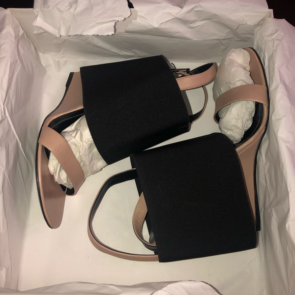 Balenciaga prism lamb skin wedge sandal - Picture 3 of 8